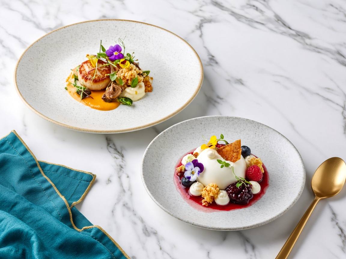 Signature dessert and tasting course at EatsVilleUK